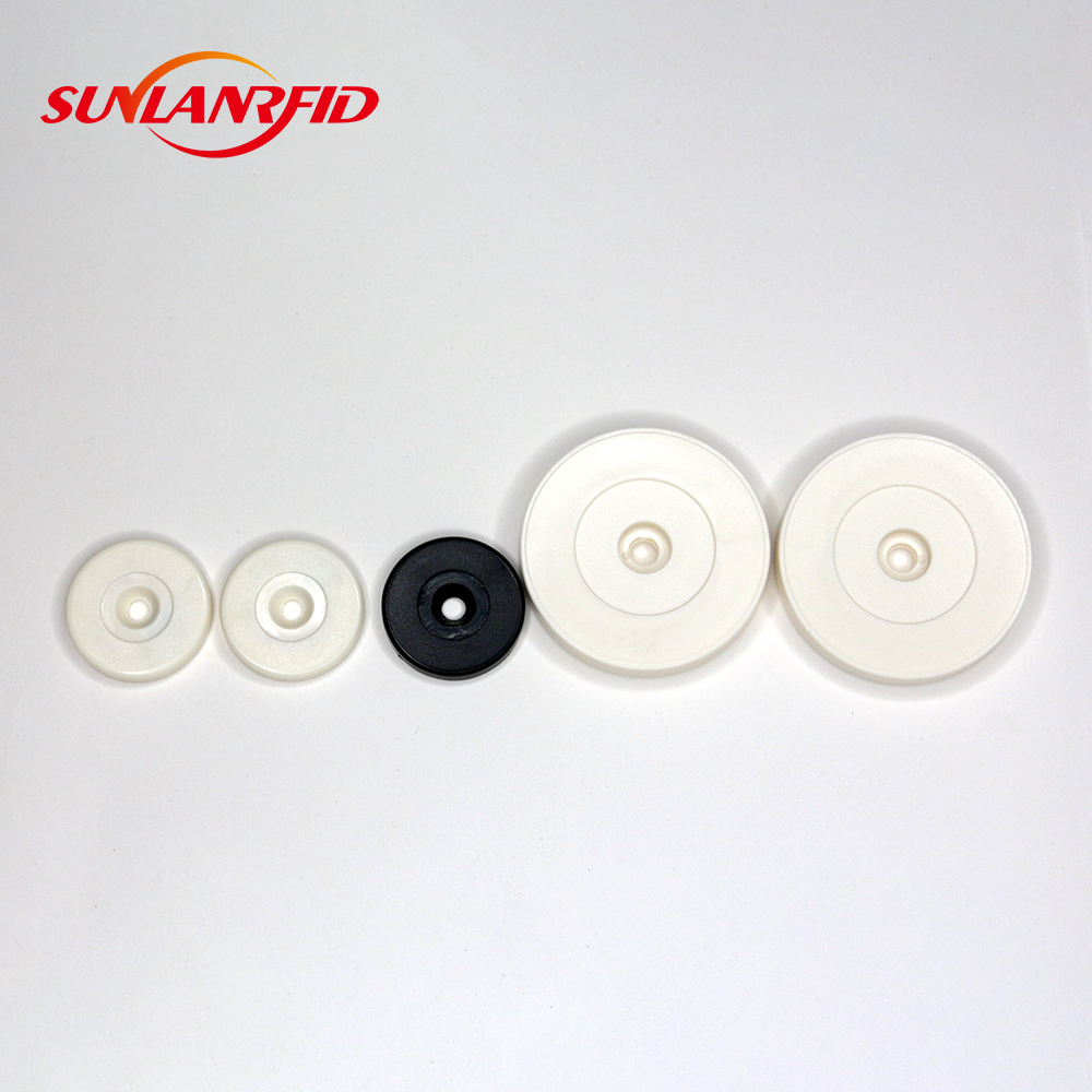 ABS 125Khz Waterproof disc tag 30mm RFID Inductive Tag Token, RFID security guard tour patrol Tag details