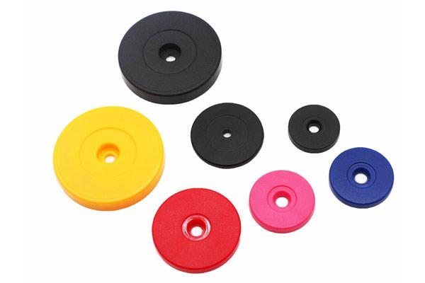 ABS 125Khz Waterproof disc tag 30mm RFID Inductive Tag Token, RFID security guard tour patrol Tag manufacture
