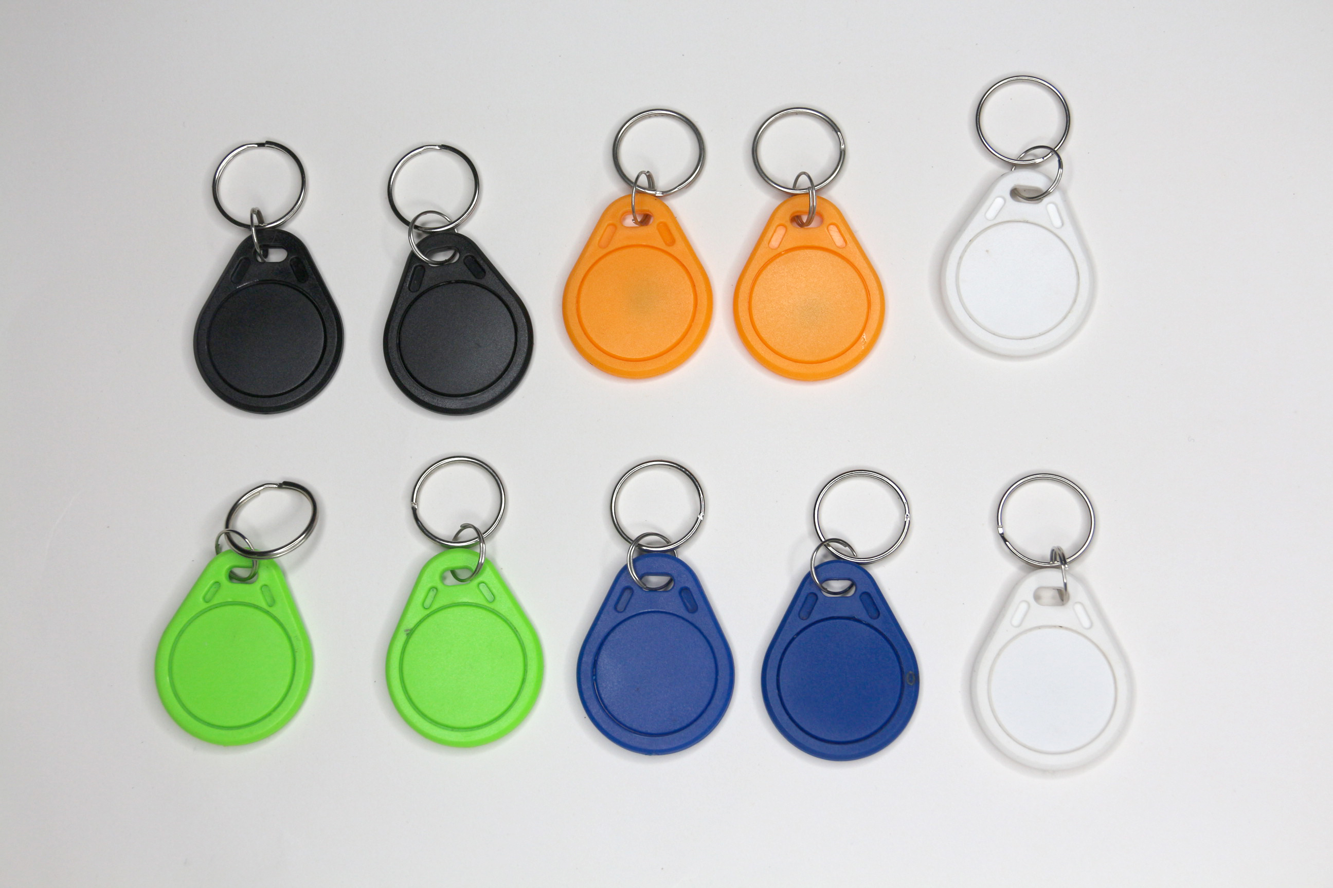 Sunlanrfid Abs Blue Green LF 125KHZ RFID Information Share EM4200 Tag ABS keyfob supplier