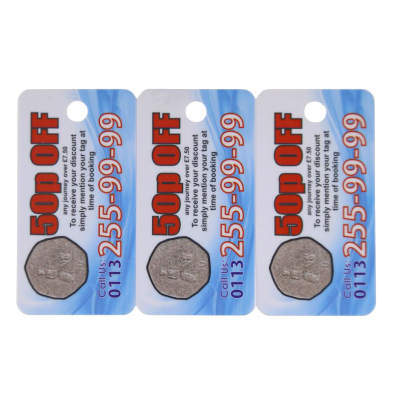 Custom Reward plastic rfid HF & UHF combo card with key rfid tag details