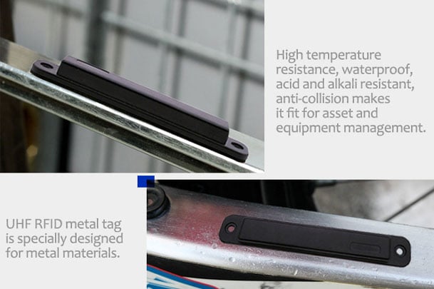SUNLANRFID Long Range Passive RFID U9 18000-6C UHF Pallet Anti Metal ABS Hard Tag supplier