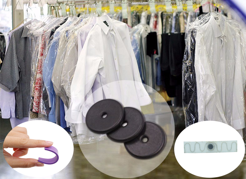 product custom sizes nfc waterproof washable pps 1356mhz hf ntag213 rfid laundry tag button868-14