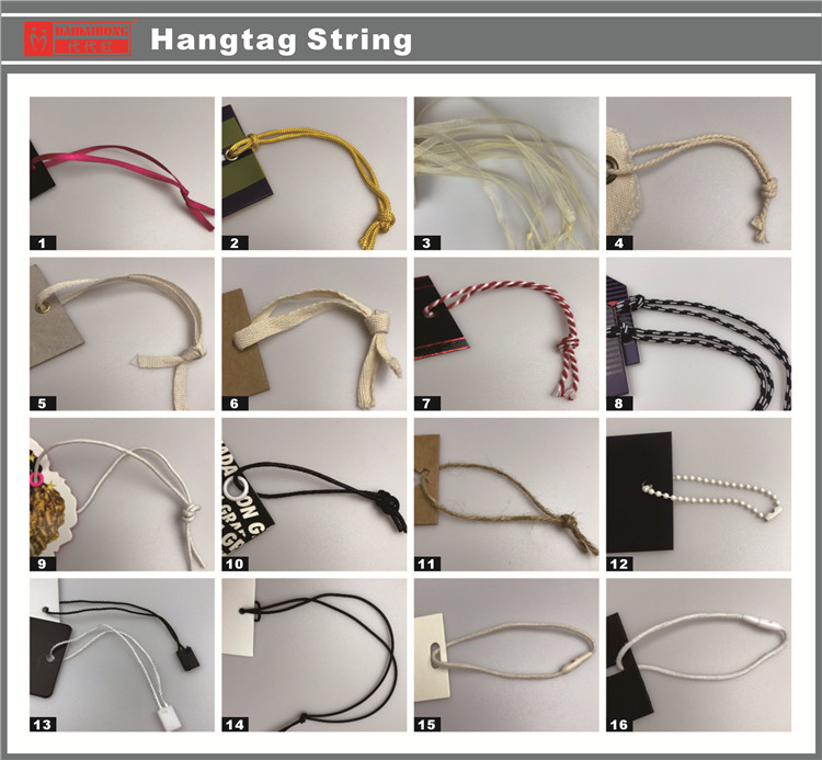 Clothing Security Tag Rfid Tags Clothes Hanging paper Christmas Hang Tag factory