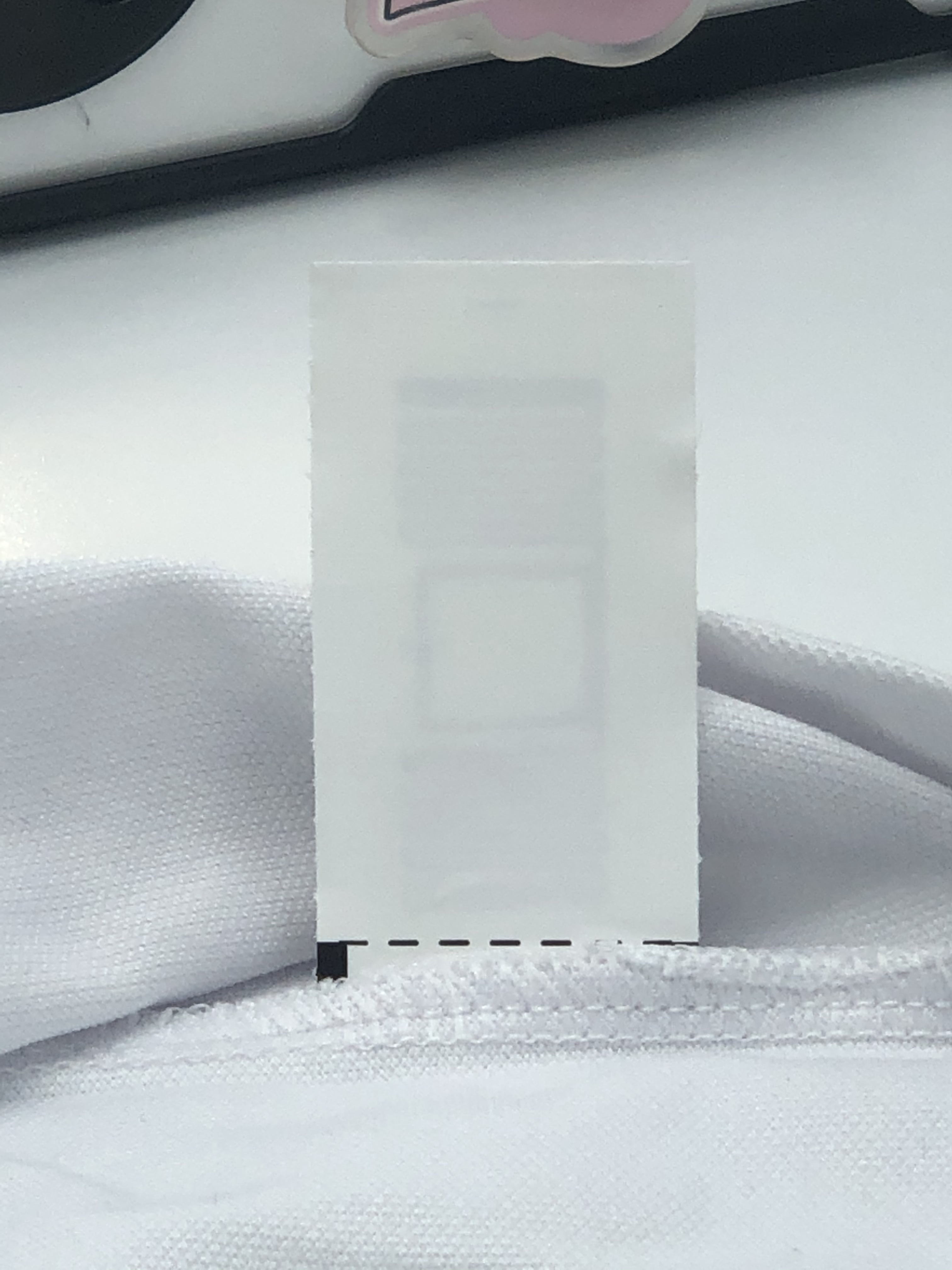 u9 chip nylon fabric waterproof textile laundry label rfid care label for apparel clothes management-8