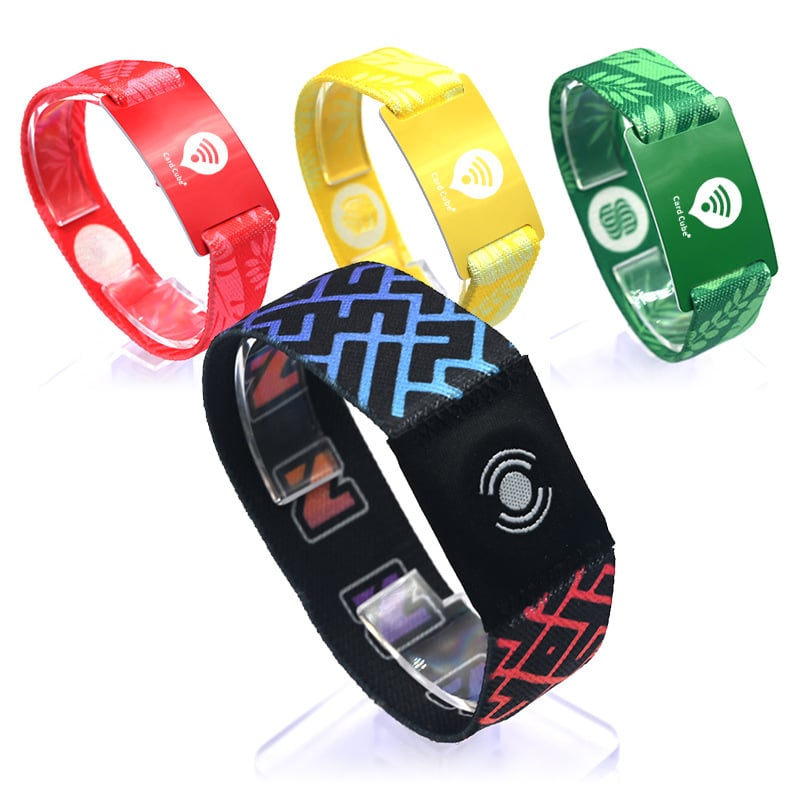 ntag216 elastic wristband bracelet for event-1