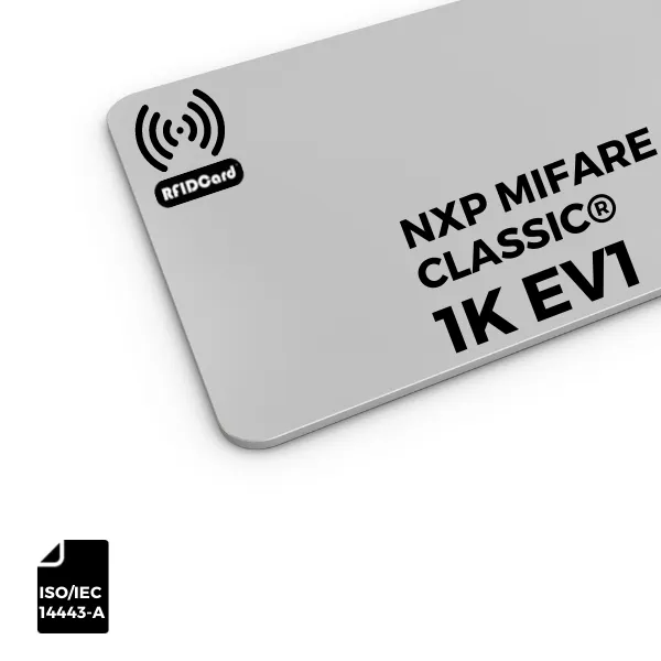 SUNLANRFID Mifare classic 1k 13.56mhz rfid blank pvc card supplier