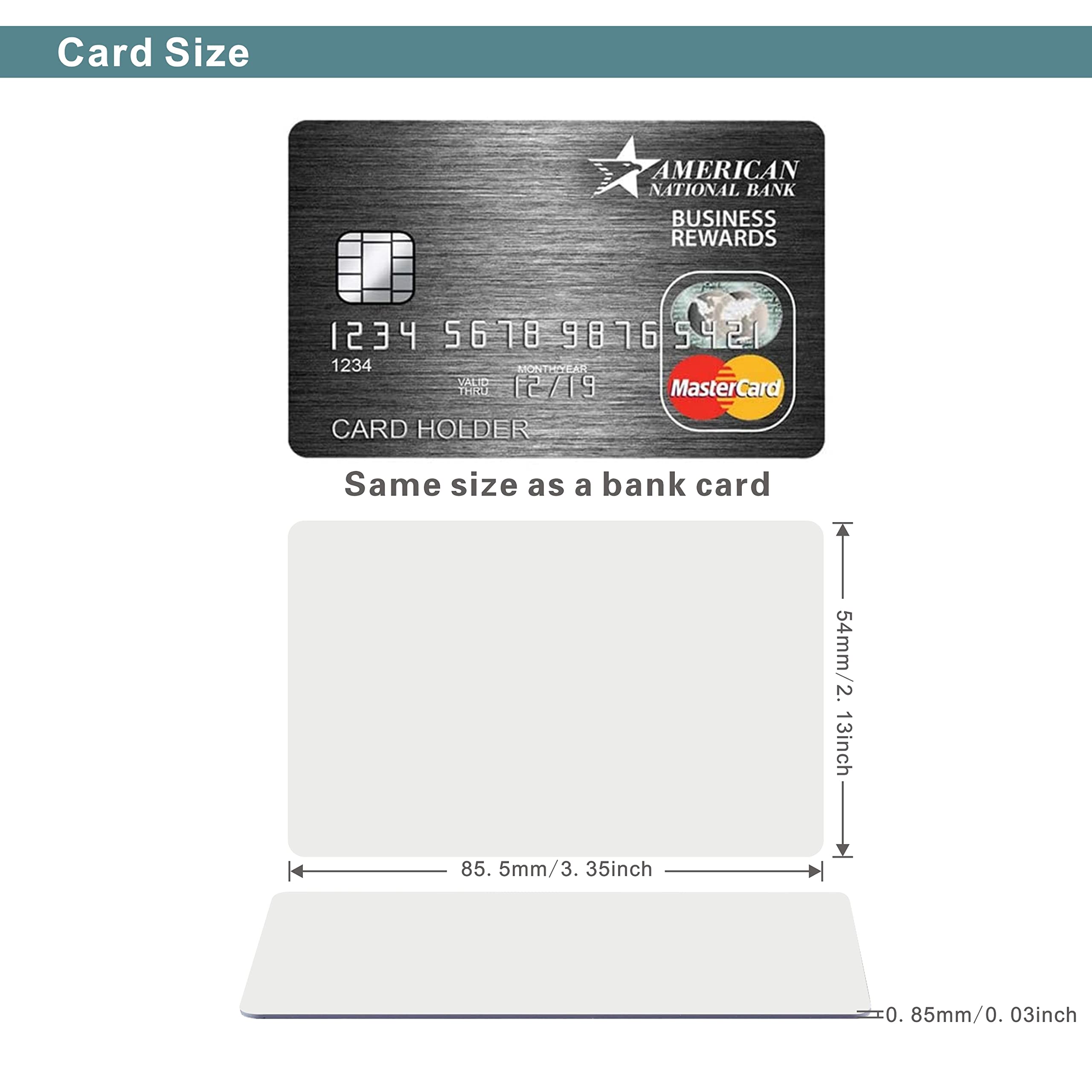 SUNLANRFID Mifare classic 1k 13.56mhz rfid blank pvc card manufacture