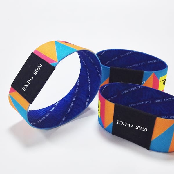 ntag216 elastic wristband bracelet for event-3