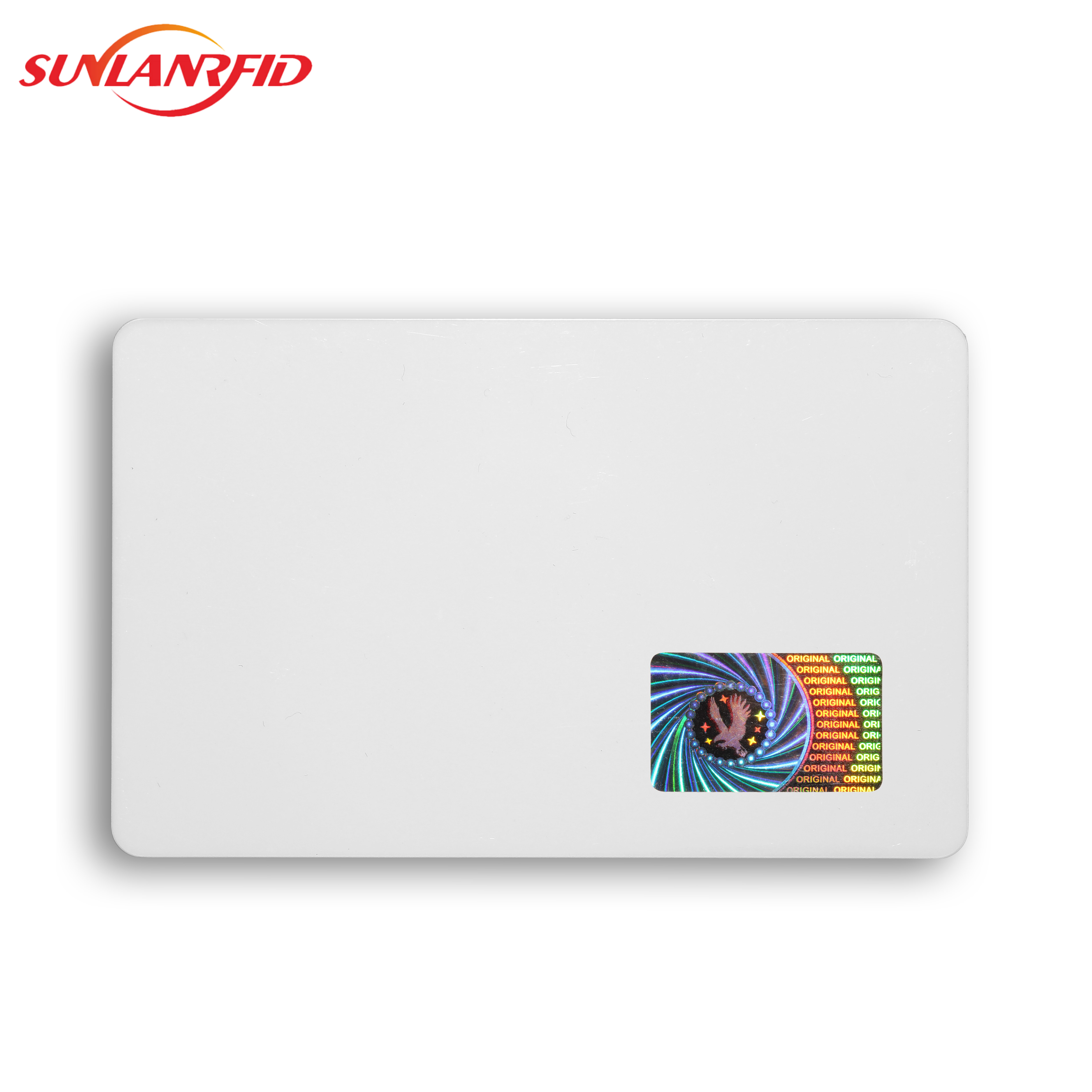 Government custom 13.56 mhz mifare Hologram printer id pvc Holographic nfc card factory