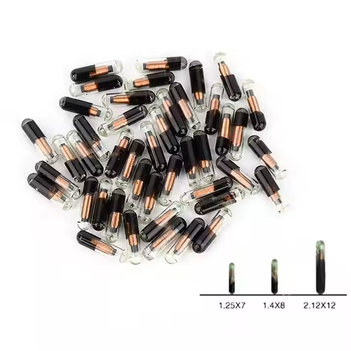 125khz animal glass tag rfid microchip animal pet injectable rfid glass tag-4