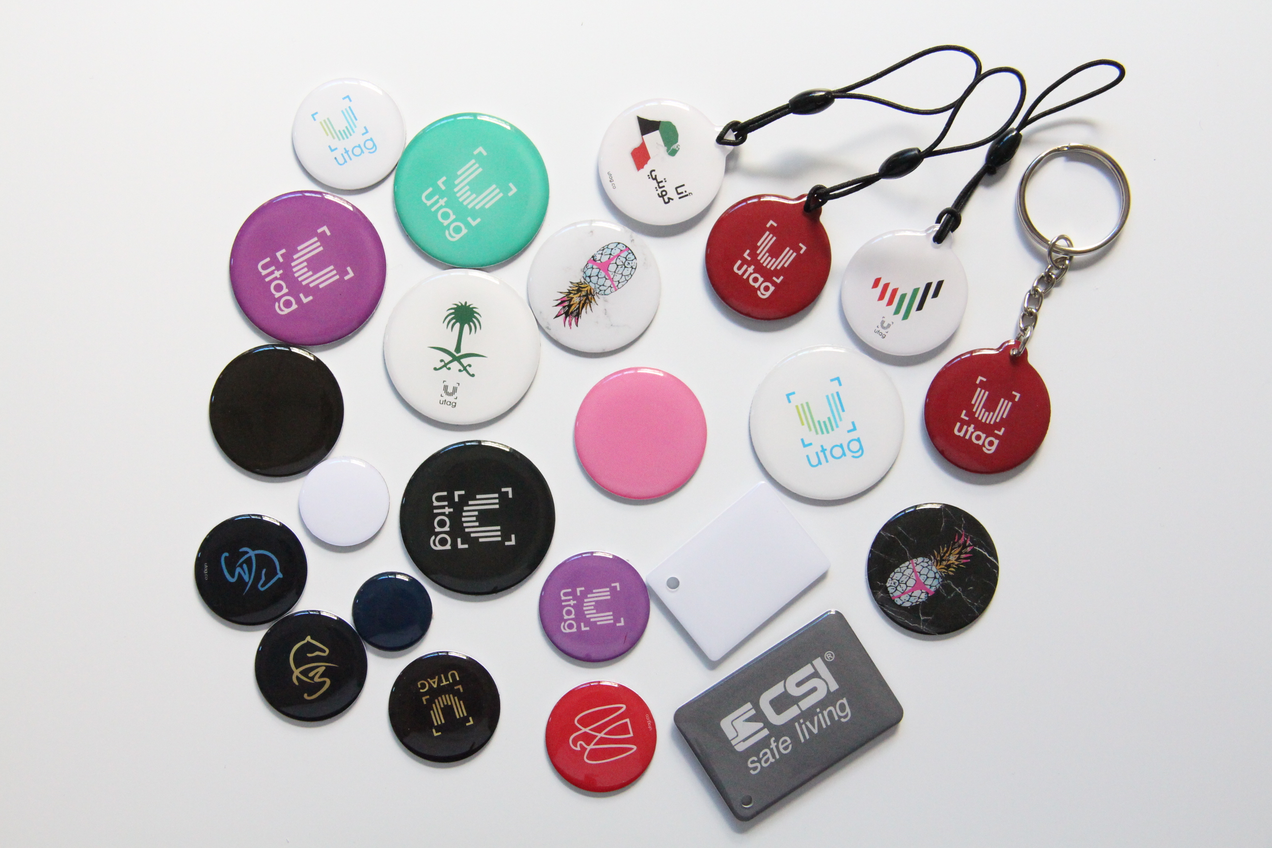 ISO14443A Metal RFID Keyfob Custom NFC epoxy key ring keyring NFC Ntag 213 13.56mhz Metal NFC Keychains factory