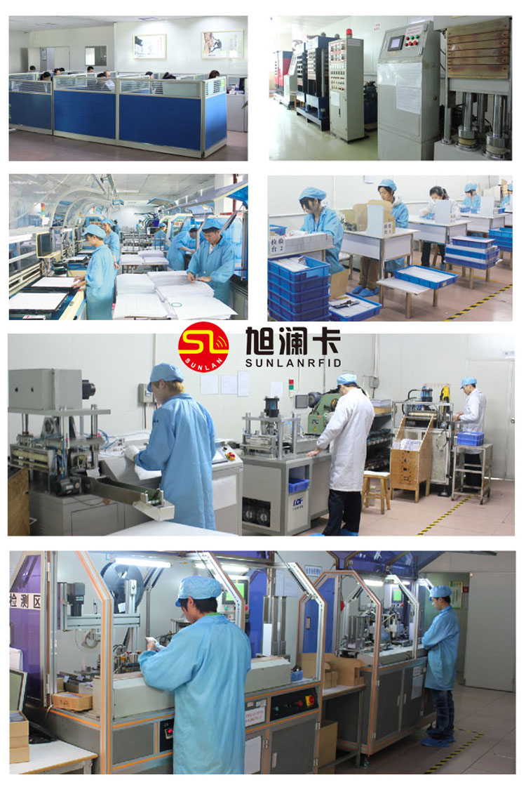 UHF NFC 31x31mm EM4423 Dual Frequency RFID Chip Label manufacture