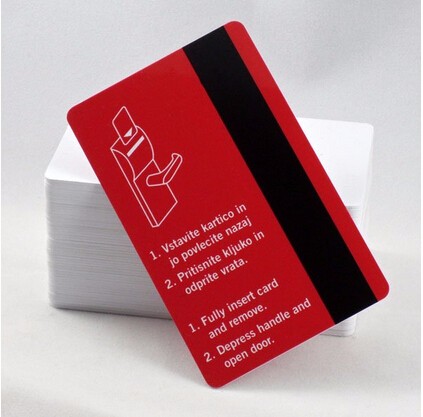 Hitag1/2/S256 hico magnetic stripe PVC access control smart chip card manufacture