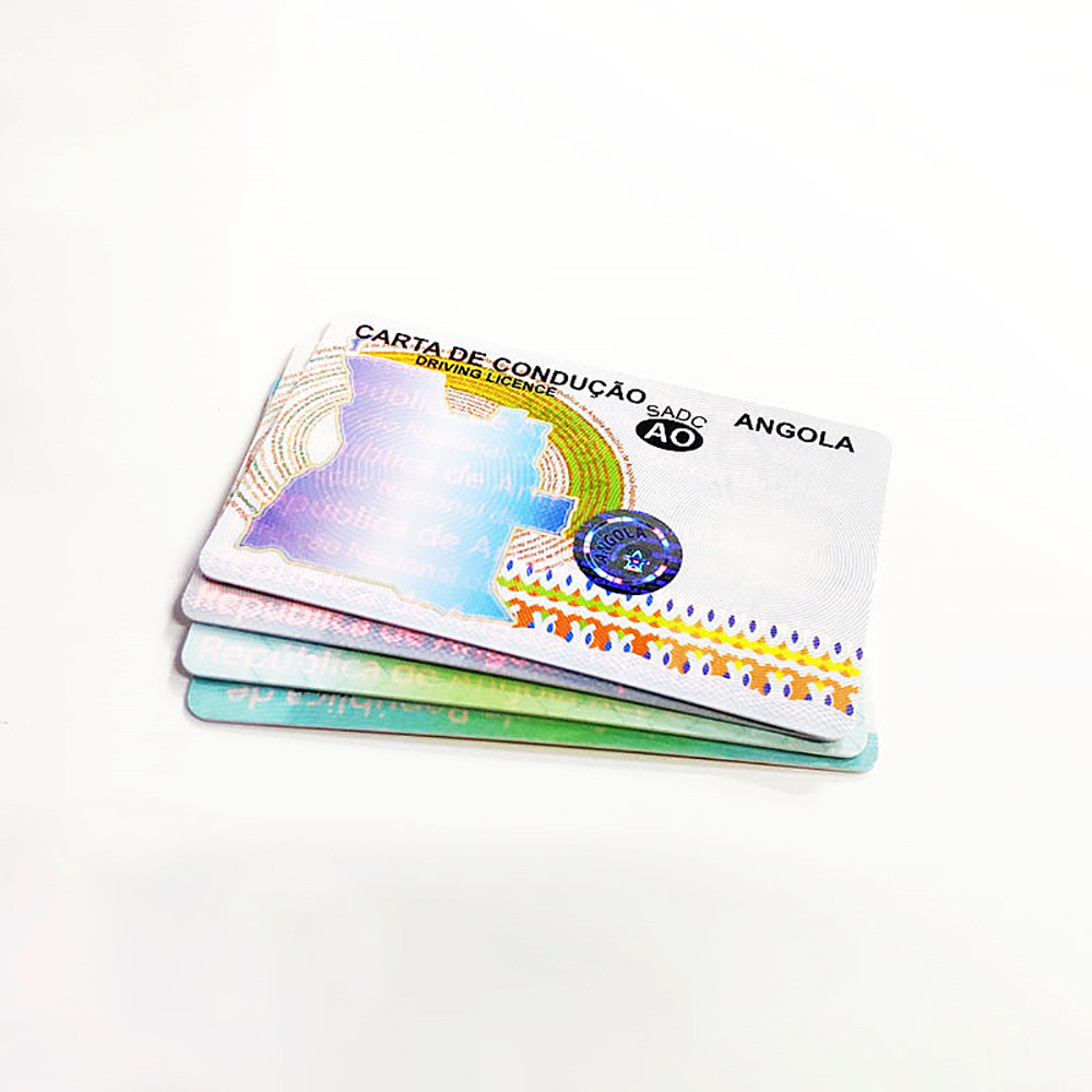 Government custom 13.56 mhz mifare Hologram printer id pvc Holographic nfc card supplier