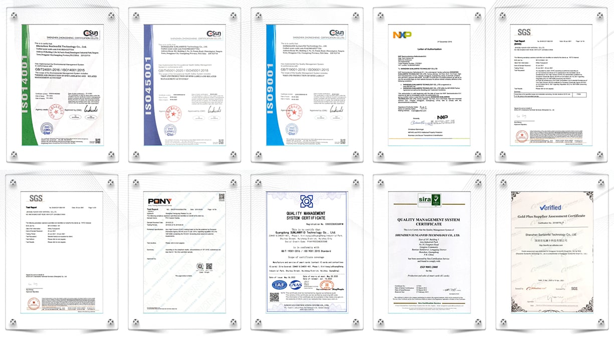 Government custom 13.56 mhz mifare Hologram printer id pvc Holographic nfc card supplier