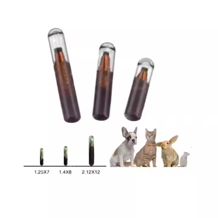 125khz animal glass tag rfid microchip animal pet injectable rfid glass tag-5