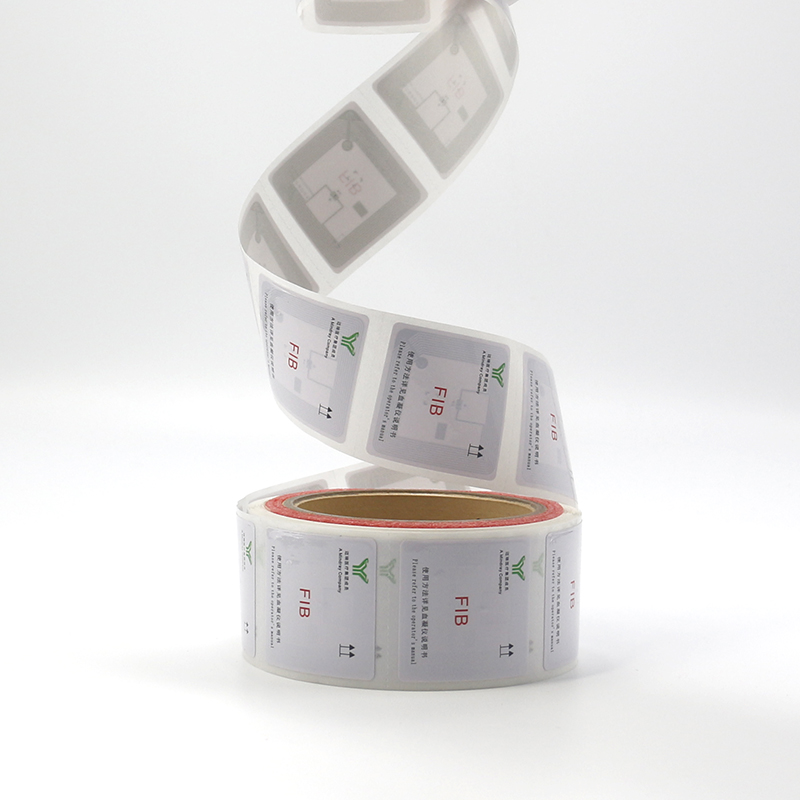 SUNLANRFID 50*50mm FUDAN F08 FM11RF08 13.56MHz RFID HF NFC Sticker Tags for Access control supplier