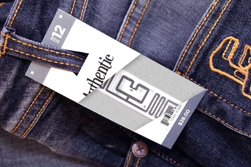 Clothing Security Tag Rfid Tags Clothes Hanging paper Christmas Hang Tag supplier