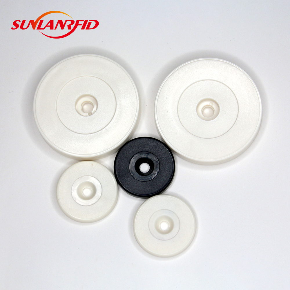 ABS 125Khz Waterproof disc tag 30mm RFID Inductive Tag Token, RFID security guard tour patrol Tag factory