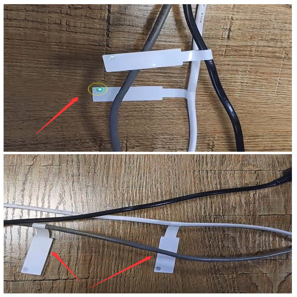 110 10 mm UHF Long Rang RFID LED Lighting Tag for Books and archives/Cable management/Smart filing cabinets details