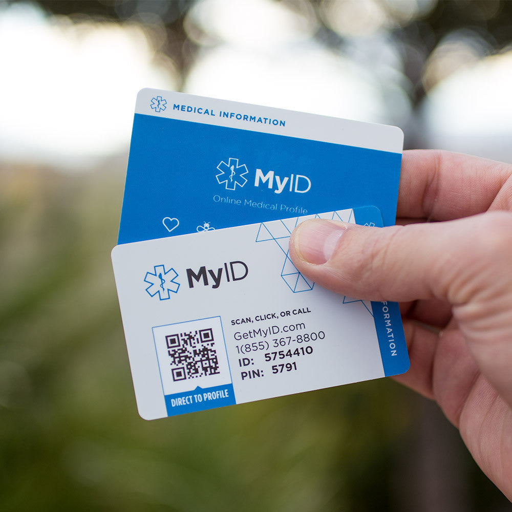 Custom Full Color PVC Patient & Hospital Smart Healthcare Medical ID Card supplier