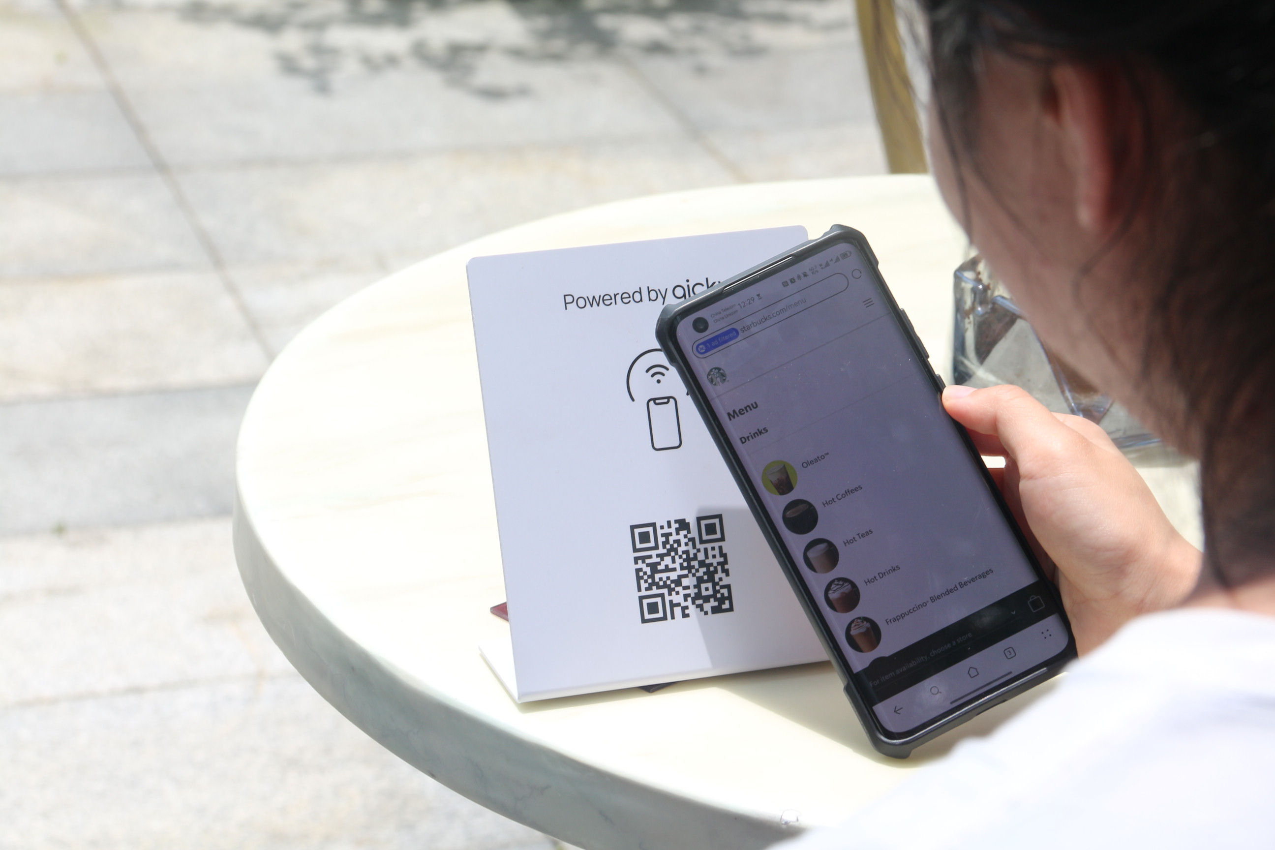 NTAG 213/215/216 Contactless QR code & NFC Tag PVC Google reviews NFC menu stand details