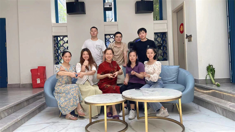 in april 2023 the company organized a team building activity for the sales department-2