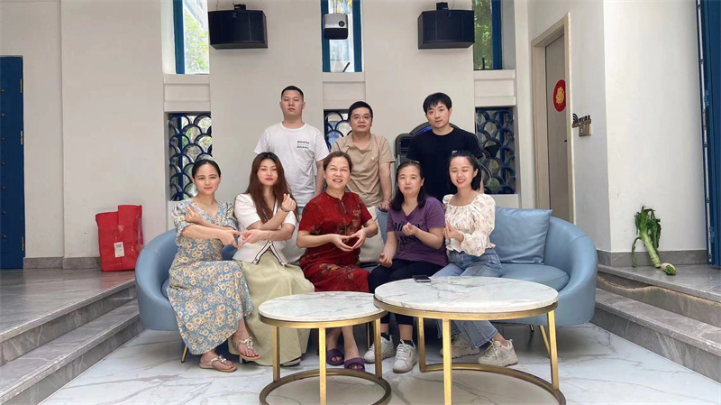 in april 2023 the company organized a team building activity for the sales department-3
