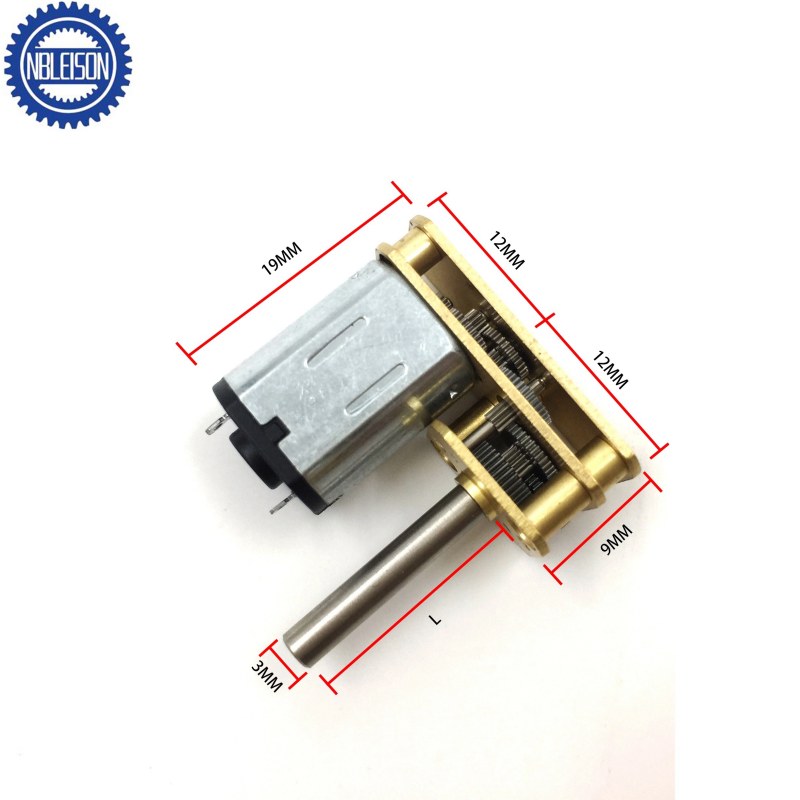 LS-U Typ N20AGB Gleichstromgetriebe-Motor