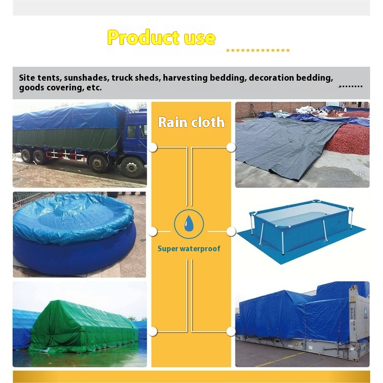 Waterproof PE PP Tarpaulin Sheet Yard Woven Poly Tarps Cover Woven Poly Sheeting Tarp for Outdoor Use manufacture