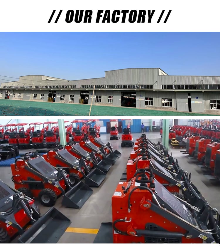 Hot Sale Cheap Wheel Loader Engine Skid Steer Loader Attachment Mini Skid Steer Diesel Loader manufacture