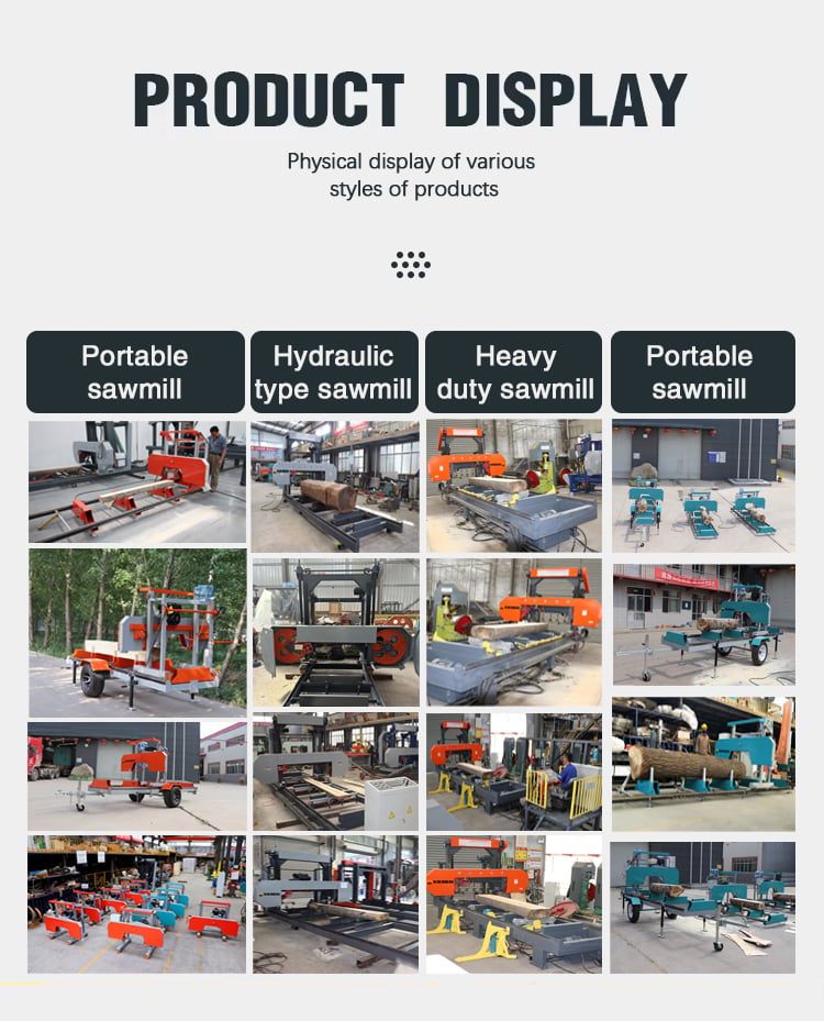 Low Price Wood Cutting Bandsaw Heavy-duty Max Sawing Diameter 1000mm Saw Mill  For Big Logs factory