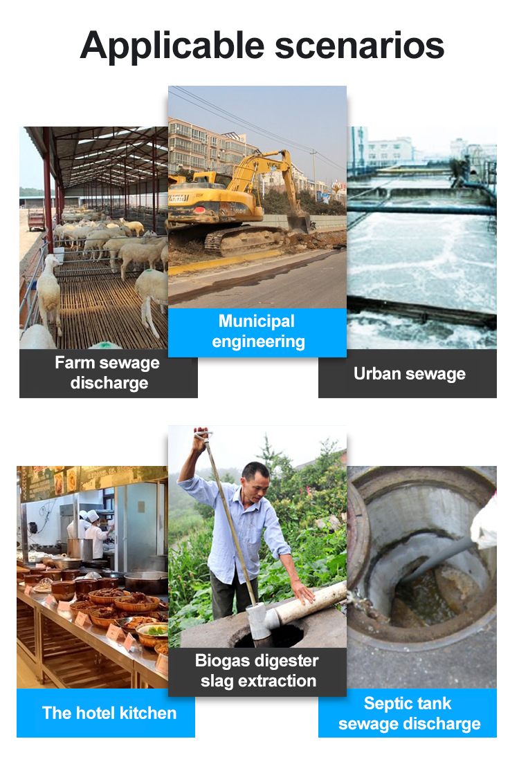 Cast Iron Vertical Farm Sewage Discharge Submersible Cutting Sewage Pump With Coupling Or Control Cabinet supplier
