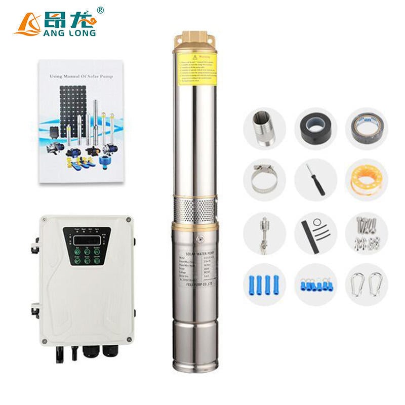 Angdong Ac Dc Solar Booster Water Pump Solar Energy Submersible Deep Well Water Pumps For Agriculture