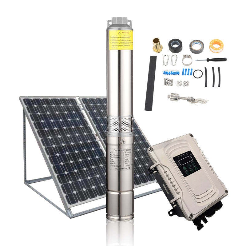 Angdong Ac Dc Solar Booster Water Pump Solar Energy Submersible Deep Well Water Pumps For Agriculture