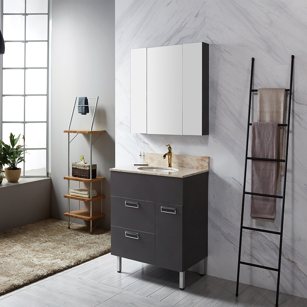 bathroom vanity with ceramic top