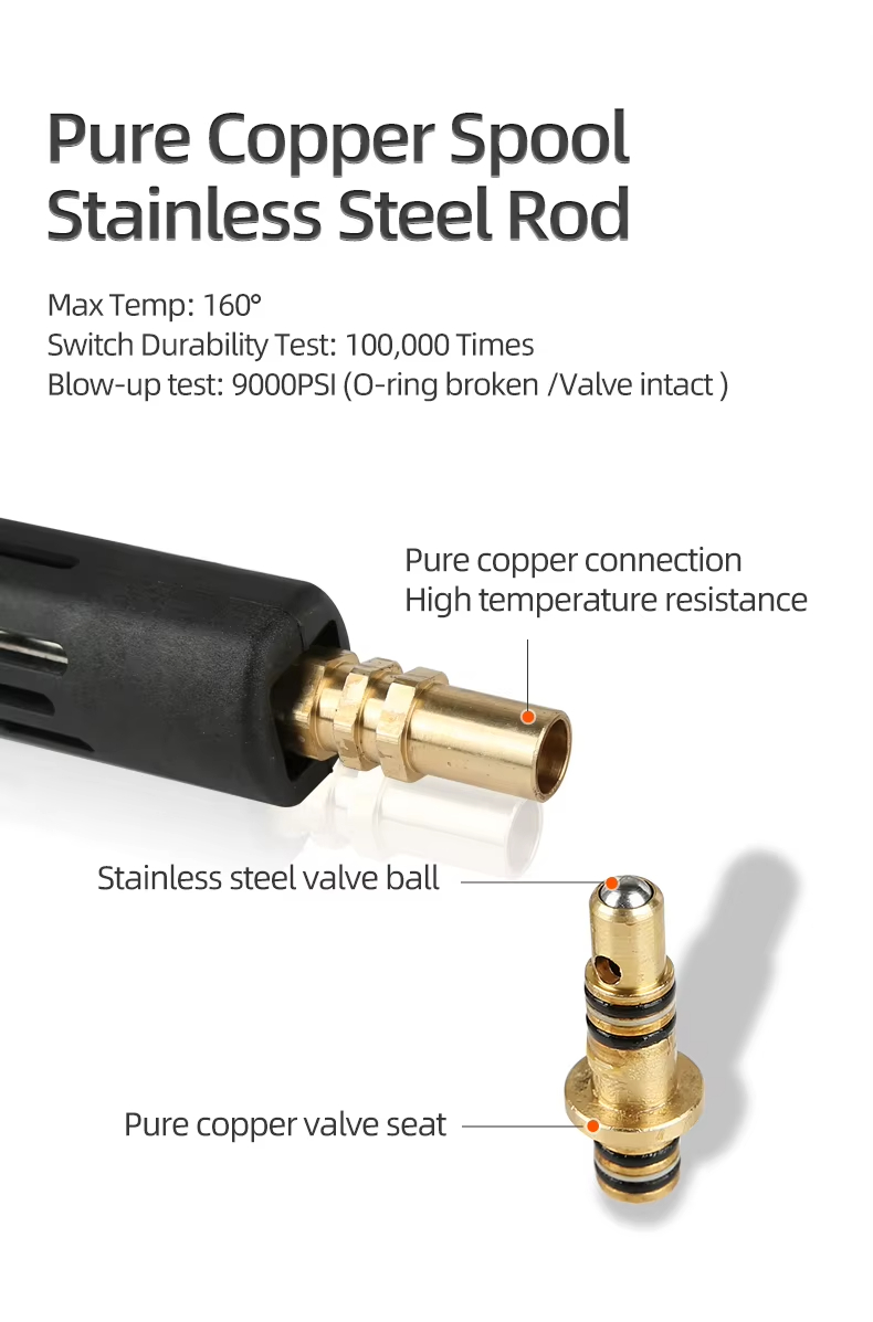 SPS 4200PSI High Pressure Car Washing Jet Spray Water Gun Agriculture Pressure Washer Gun supplier
