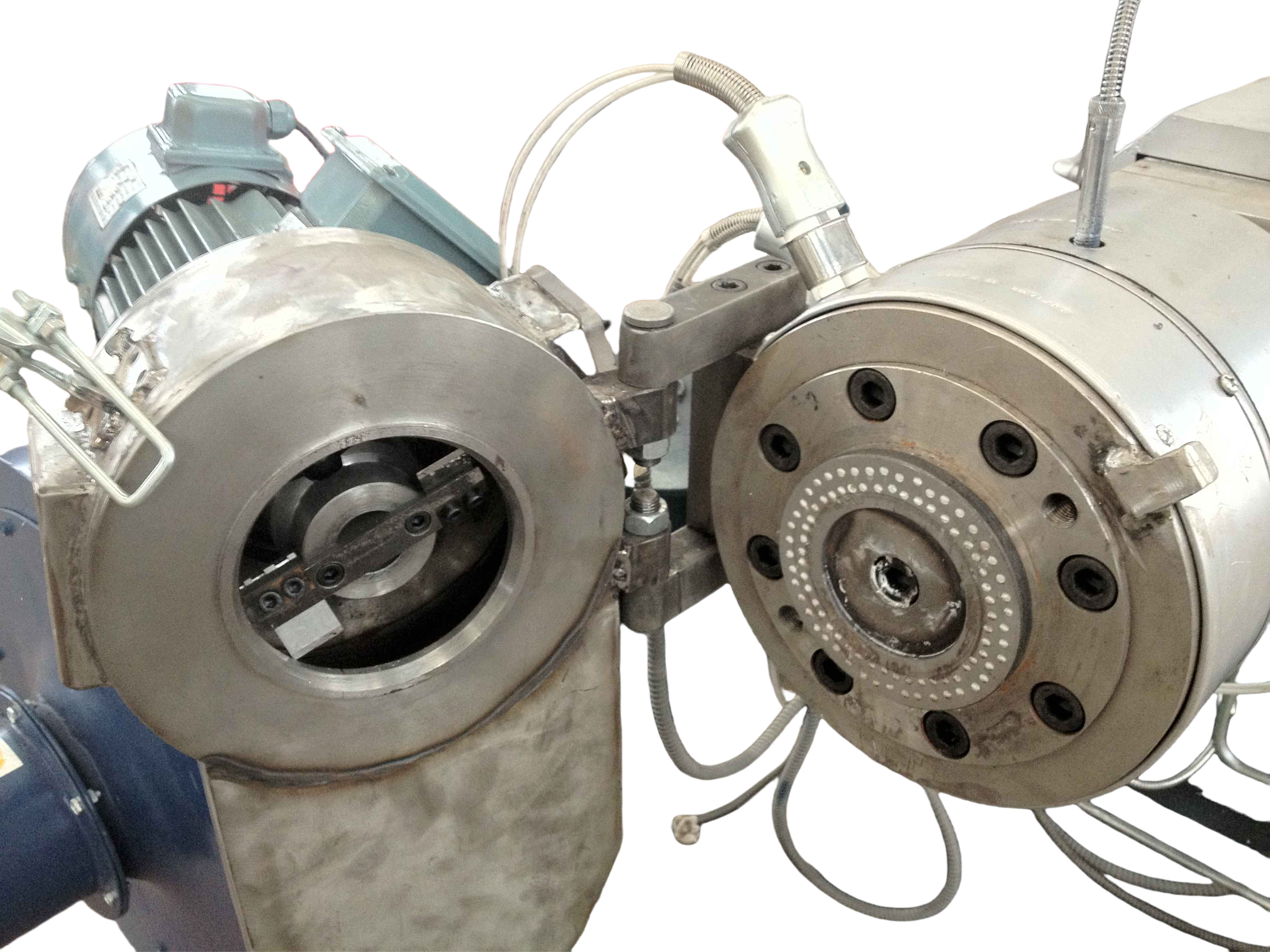 Extruding Hot Die Face Granulating Line for PVC details