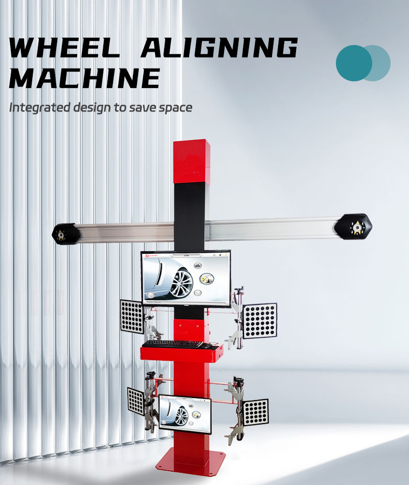 3D Car Wheel Aligner Machine With Two Monitors Garage Equipment Auto Wheel Alignment Machine details