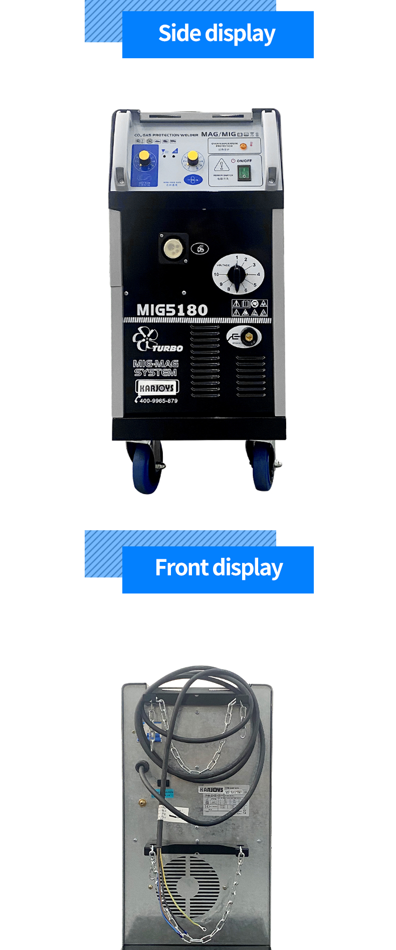 Factory wholesale portable mig welder mag welding machine price gasless Welding Machine supplier