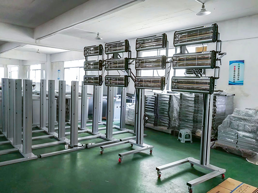 Paint booth heater lamp paint shortwave infrared curing lamp for car painting manufacture