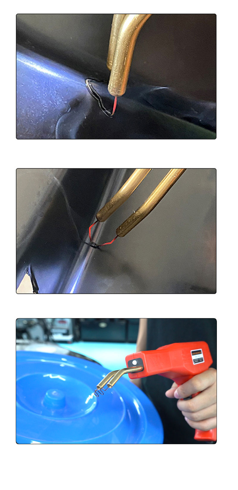 2024 New And Portable Plastic Welders Repair Hot Stapler Cordless Plastic Welder Gun For Car Body Repair manufacture