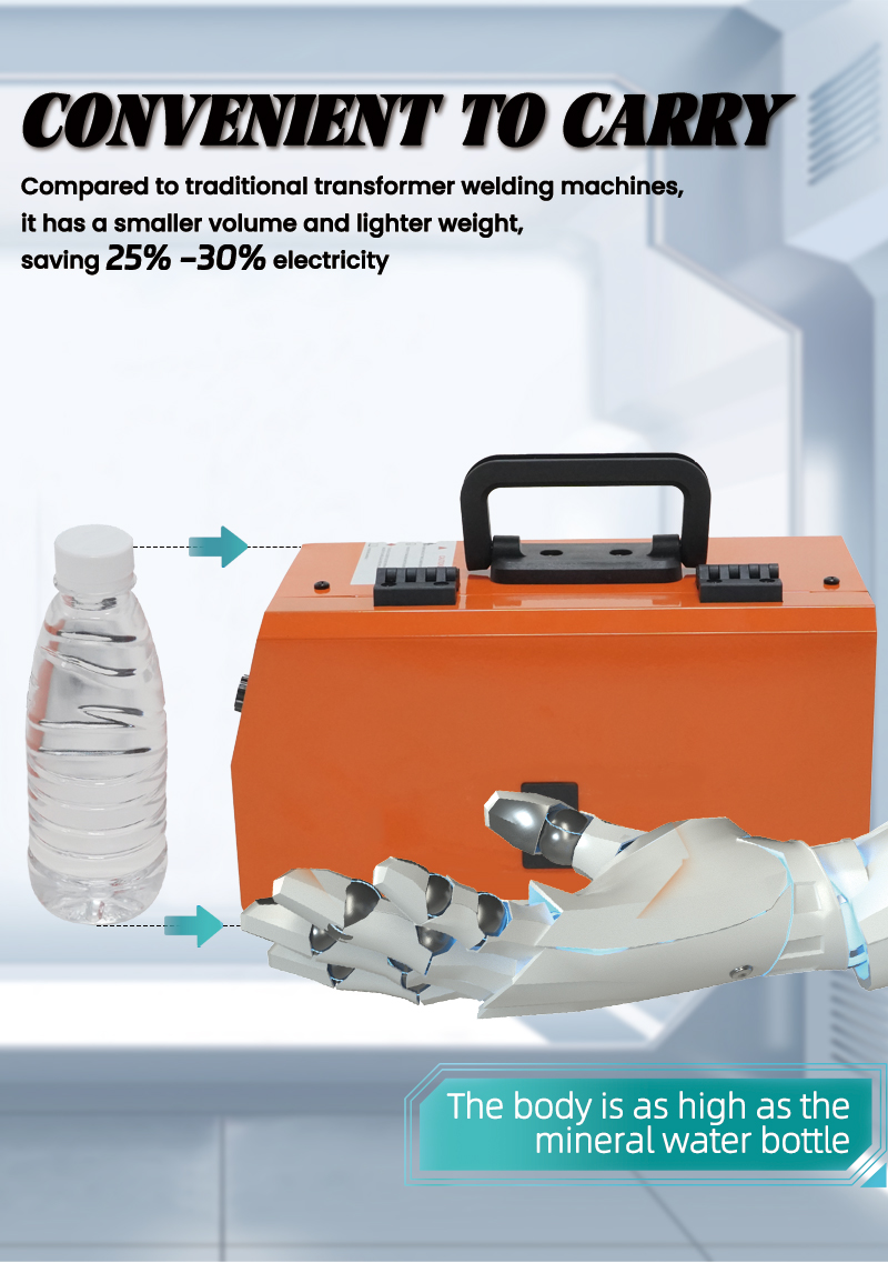220v Portable mig Inverter Welding Machine with Overheating Protection Display for Car Body Repair Mini Mig Welder factory