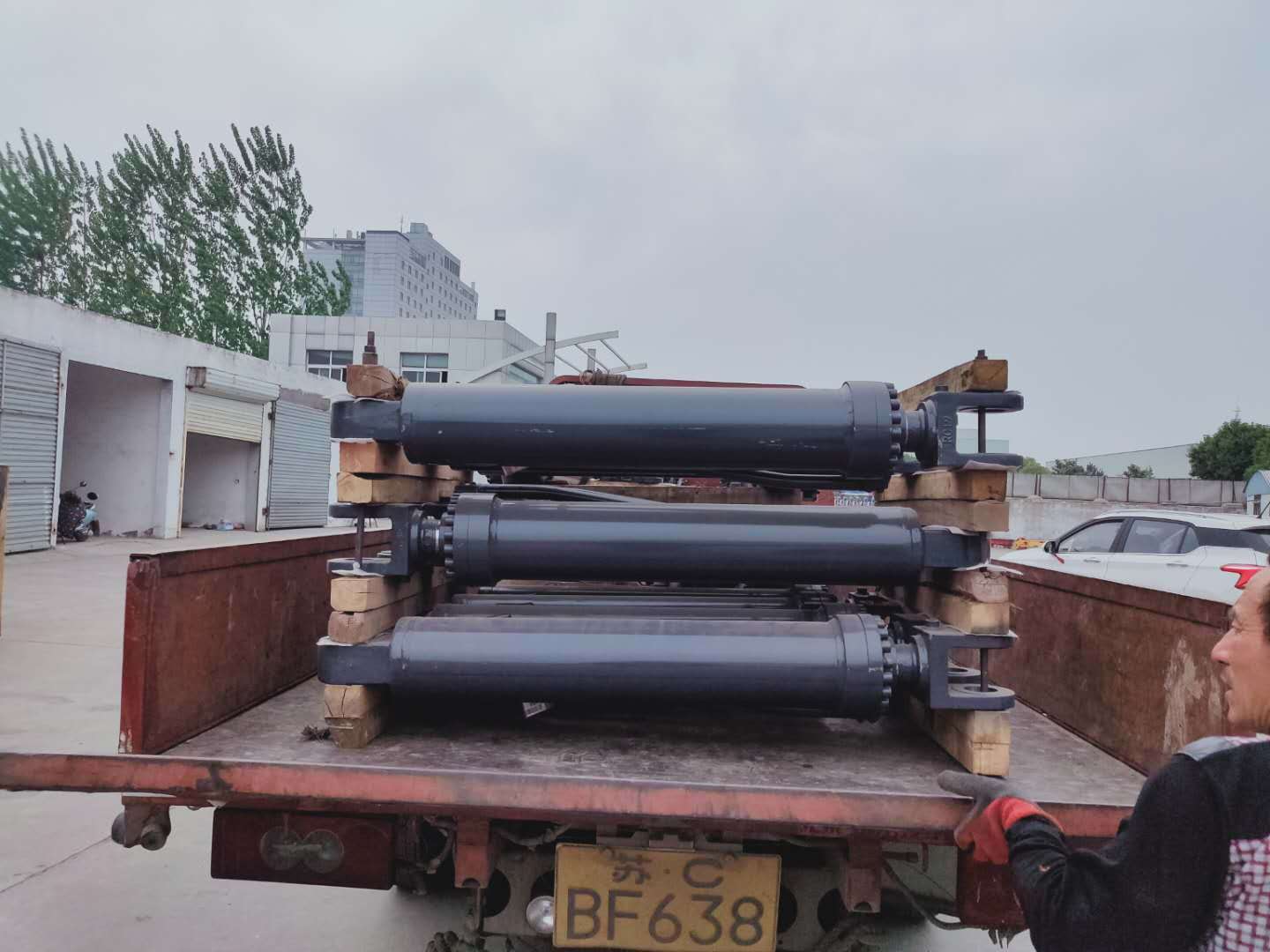 XCMG Parts Hydraulic Steering Cylinder factory