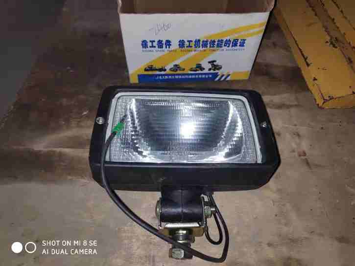 Working light Headlight Lamp Wheel Loader Parts manufacture