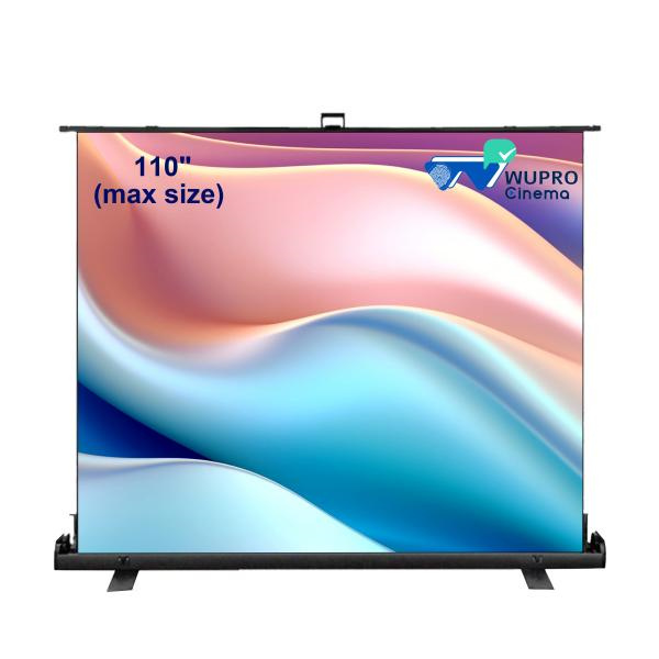 Thưởng thức hình ảnh độ nét cao với màn hình chiếu Floor Rising Projector Screen 100