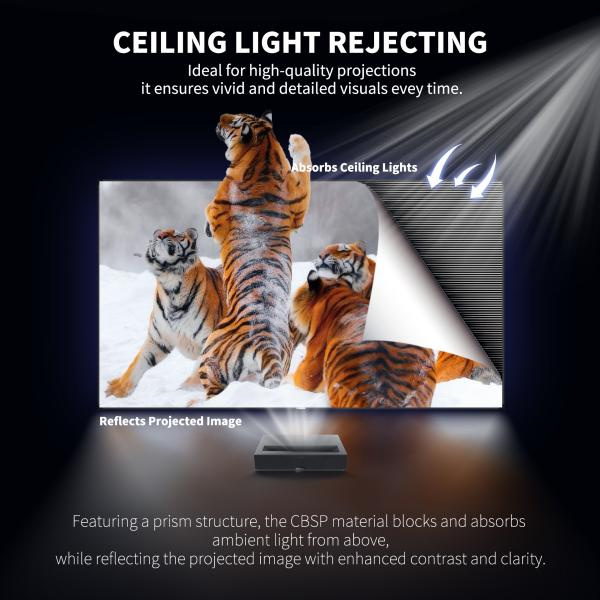 Wireless connectivity for easy streaming and controlling.