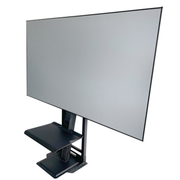 Thu hút khách của bạn với màn hình 100 inch khổng lồ trên chân đế điều chỉnh dễ dàng