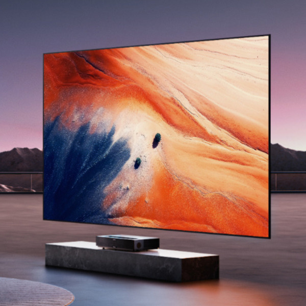 Achieve stunning visuals without the need for a lot of space with a short throw 4k laser projector.