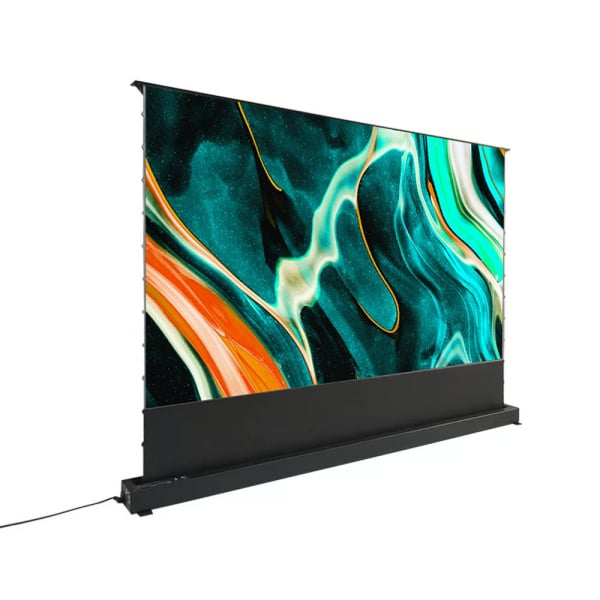Màn hình chiếu Floor Rising Projector Screen 100 cho ngôi nhà hiện đại